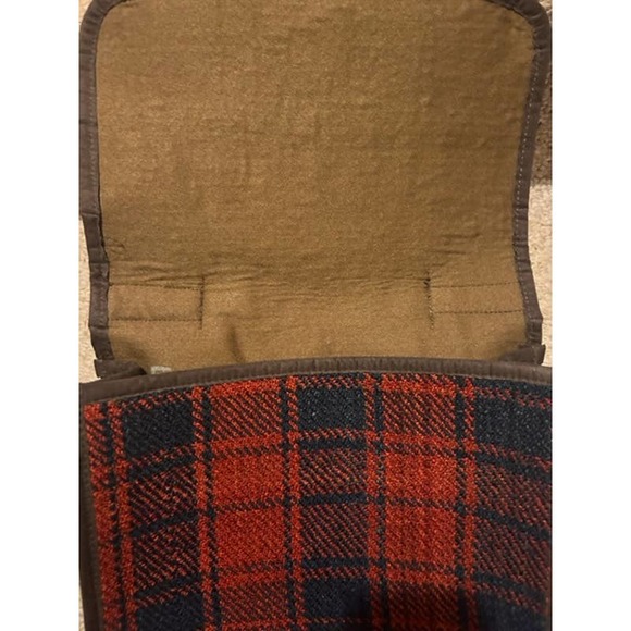 Tweed Satchel Leather Backing Bag - Picture 5 of 5